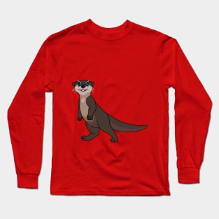 Adorable Otter Long Sleeve T-Shirt